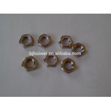 titanium hex nylon nut